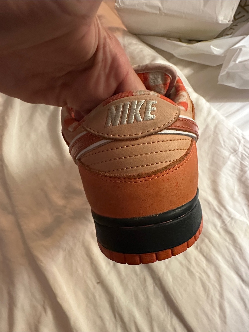 Nike SB Dunk Low Orange lobsters Low-Top Sneakers - Picture 15 of 16